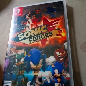 Nittendo switch Sonic Forces game